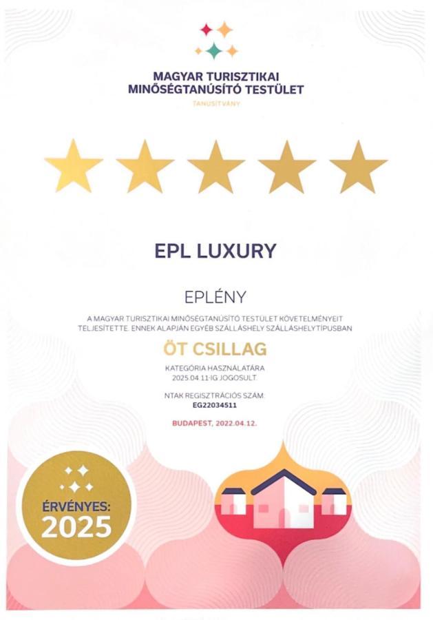 Epl Luxury Apartment Epleny Exterior photo